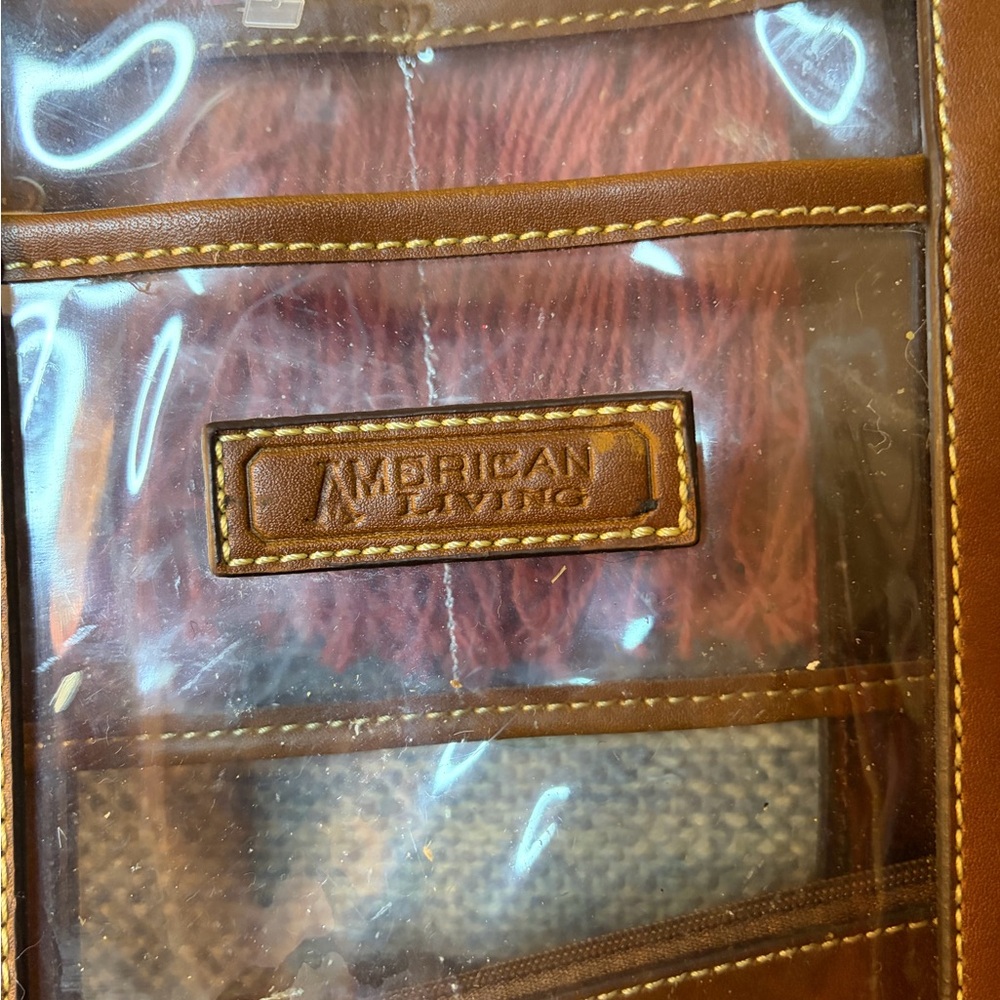 American Living Clear Tote Bag with pouch - Picture 2 of 5